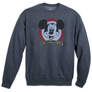 Disney Parks Mickey Mouse Club Official Mousketeer Pullover Sweatshirt